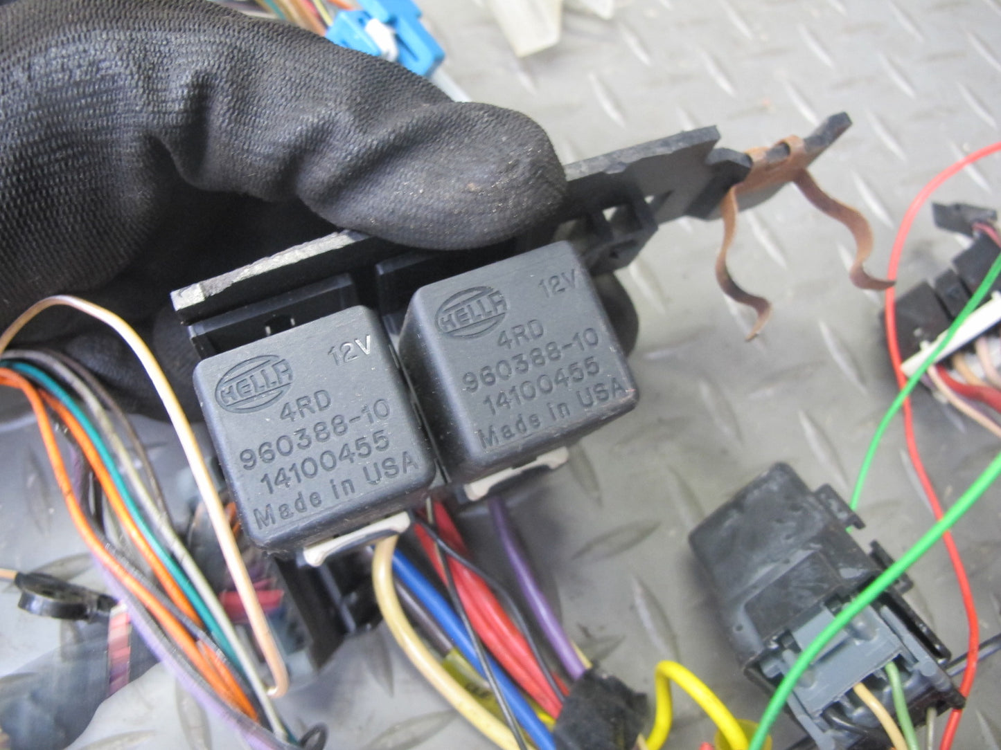1993 Chevrolet Corvette C4 Coupe A/T Dash Wire Wiring Harness w Fuse Box OEM