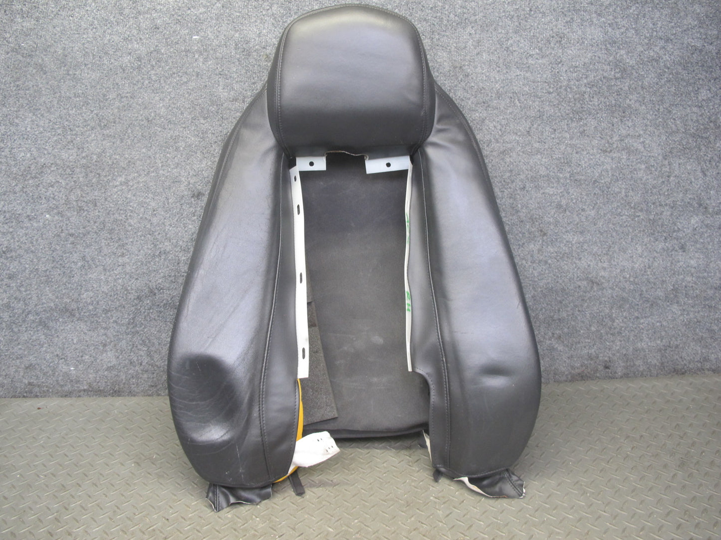 2004-2009 Cadillac XLR Front Right Side Seat Upper Leather Cushion Black