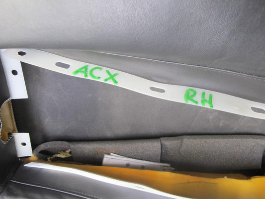 2004-2009 Cadillac XLR Front Right Side Seat Upper Leather Cushion Black