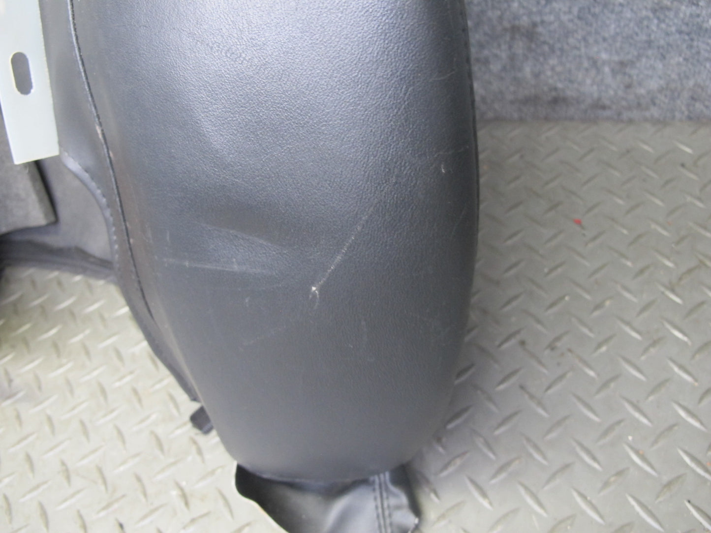 2004-2009 Cadillac XLR Front Right Side Seat Upper Leather Cushion Black