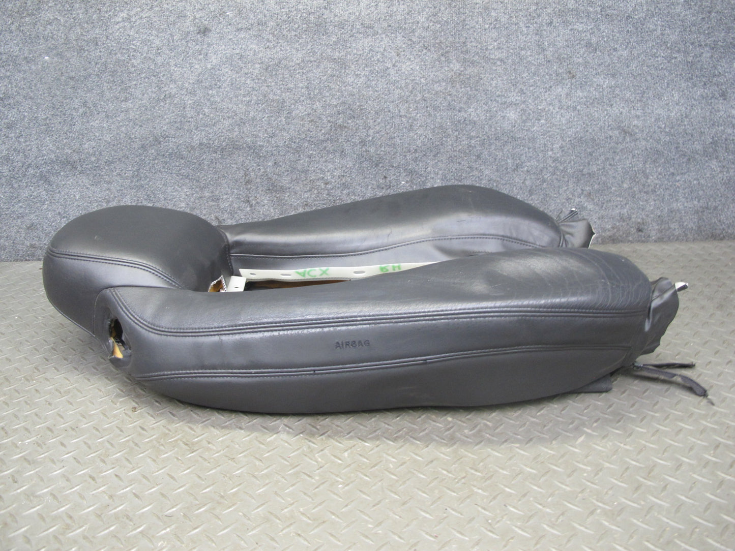 2004-2009 Cadillac XLR Front Right Side Seat Upper Leather Cushion Black