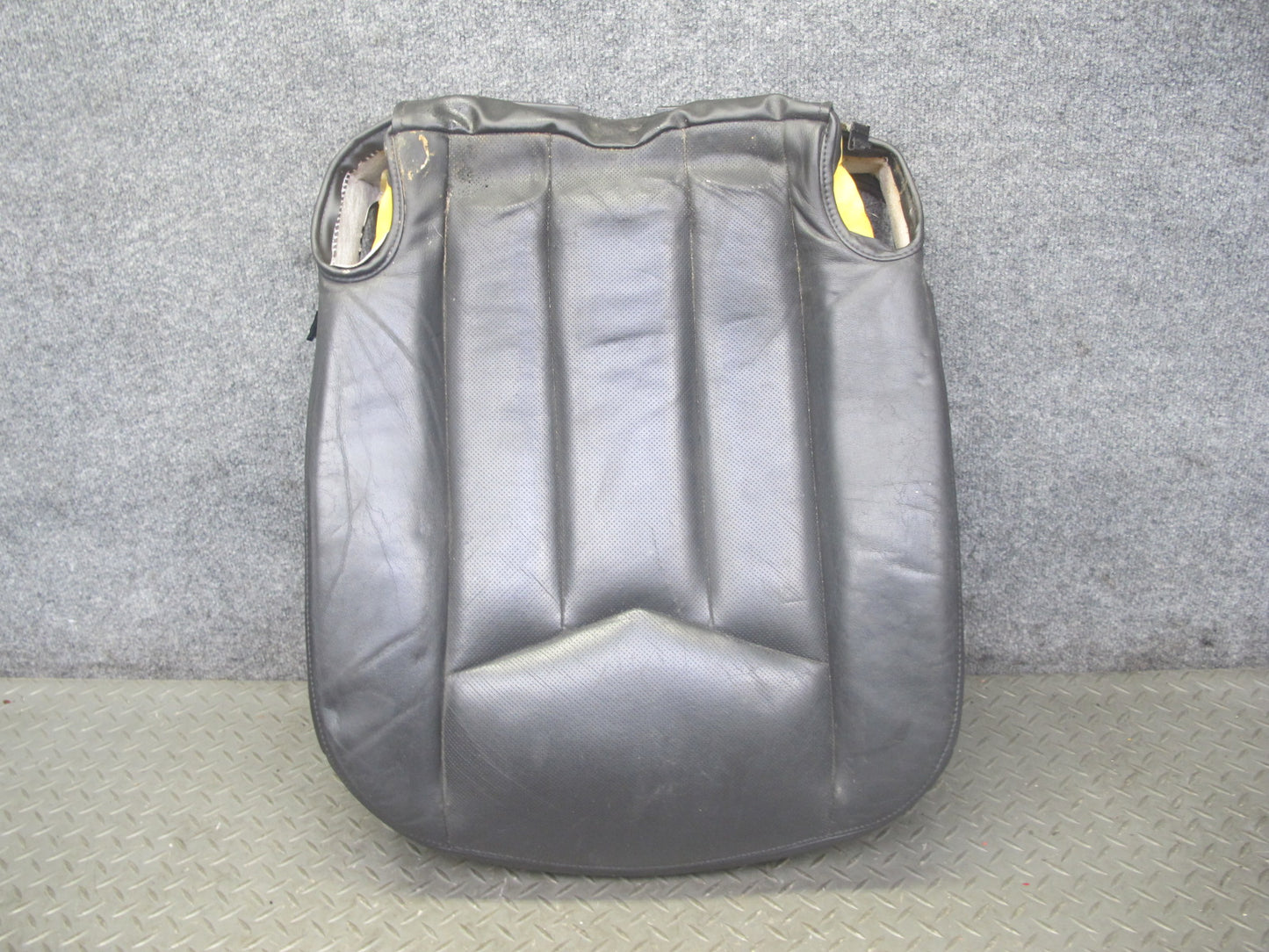 2004-2009 Cadillac XLR Front Right Side Seat Lower Leather Cushion Black