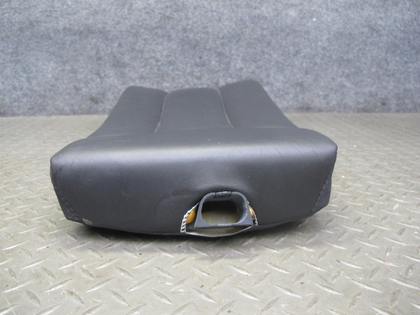 2004-2009 Cadillac XLR Front Right Side Seat Upper Center Leather Lining Black