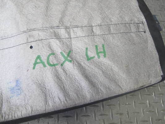 2004-2009 Cadillac XLR Front Left Side Seat Upper Center Leather Lining Black