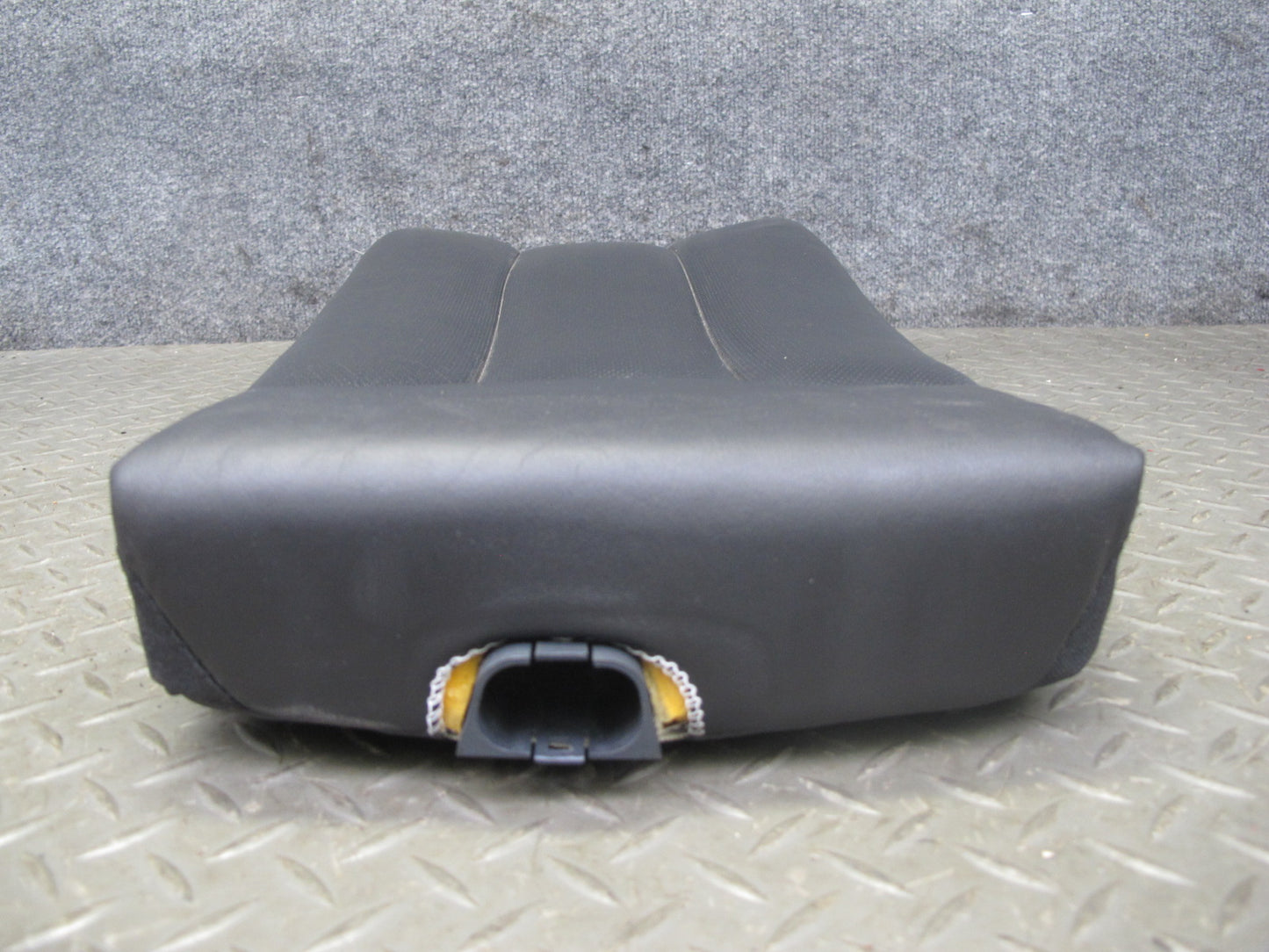 2004-2009 Cadillac XLR Front Left Side Seat Upper Center Leather Lining Black