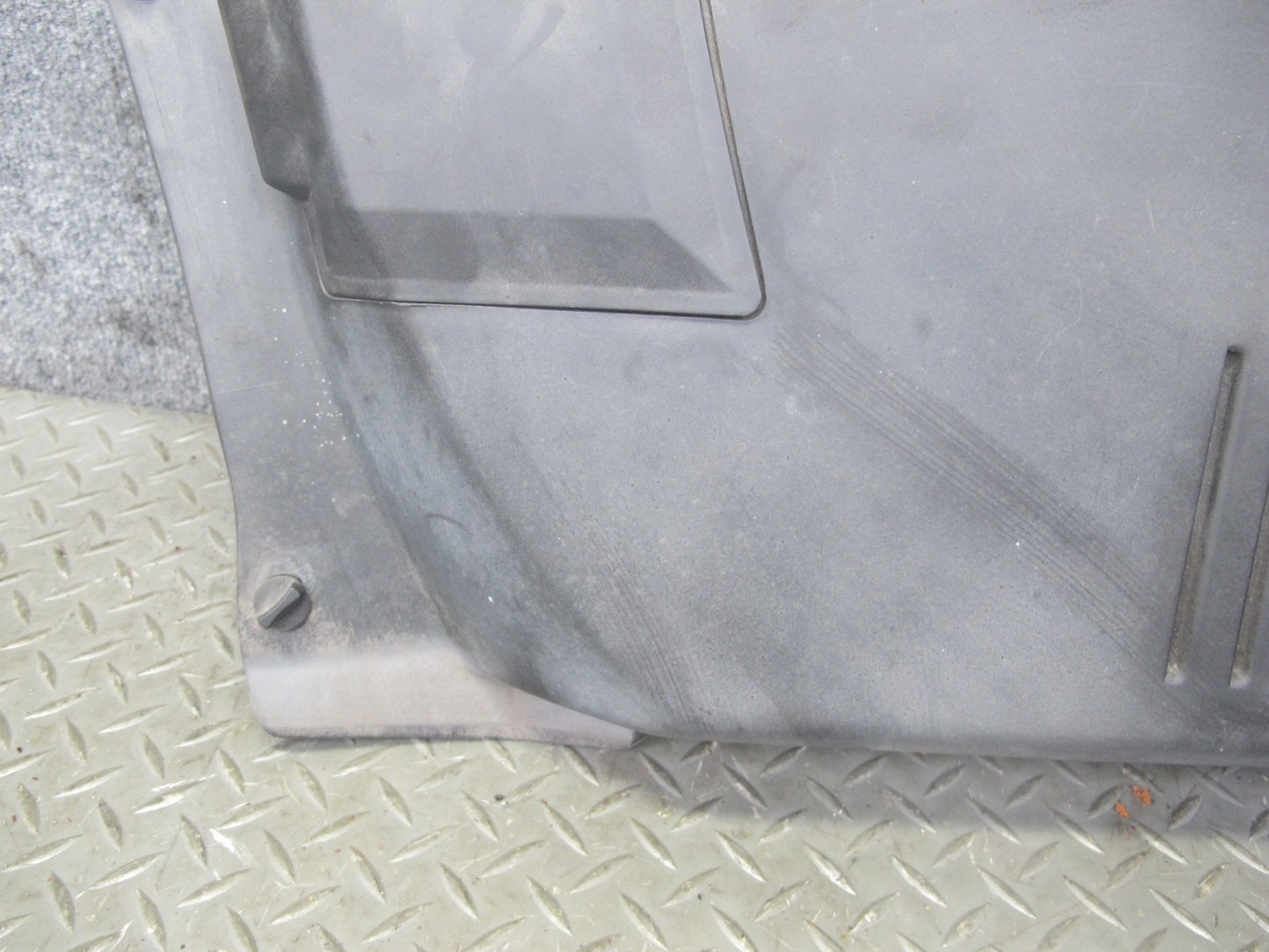 94-99 Mercedes W140 Under Hood Engine Left Trim Cover Panel 1408211938 OEM