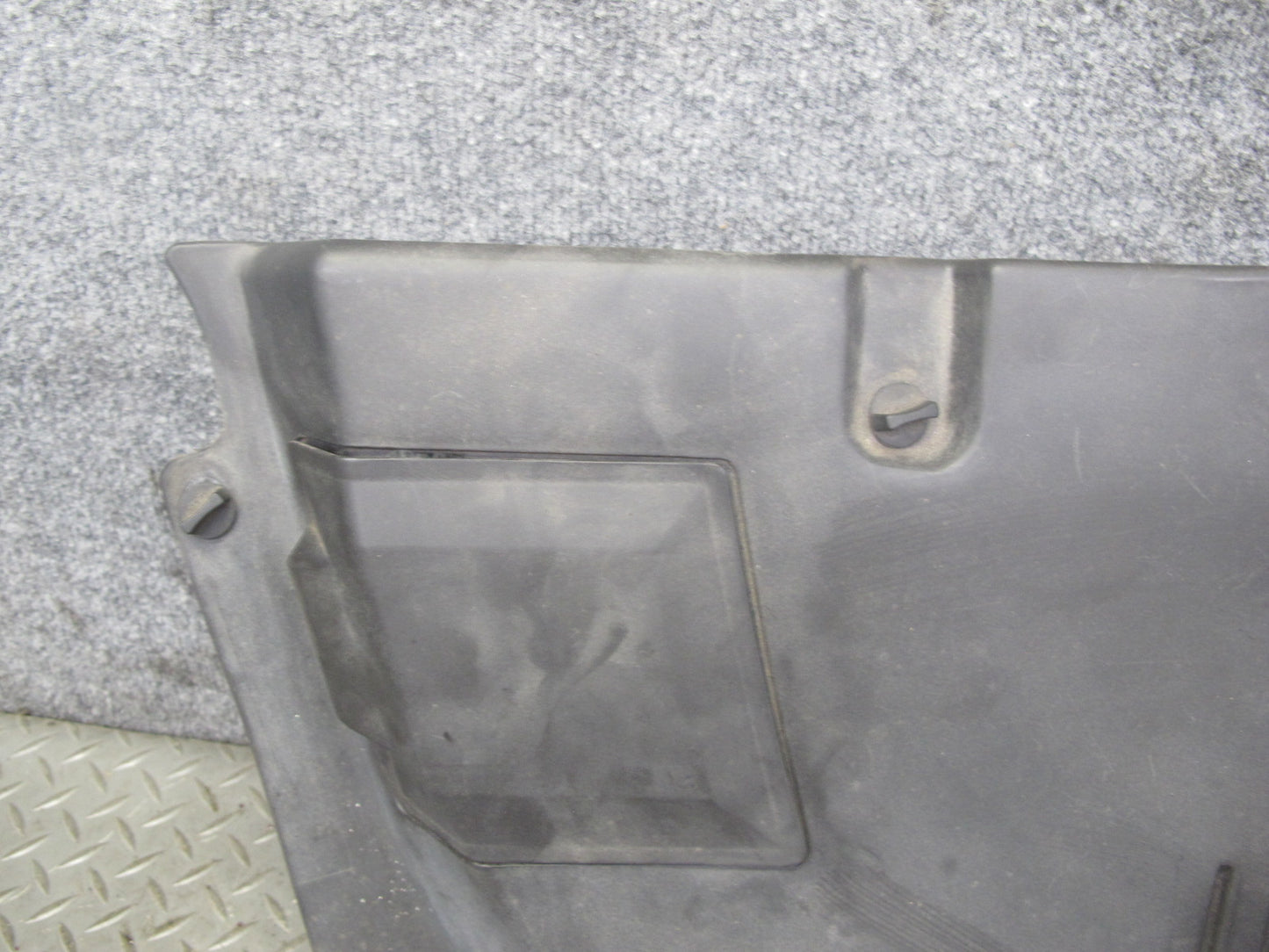 94-99 Mercedes W140 Under Hood Engine Left Trim Cover Panel 1408211938 OEM