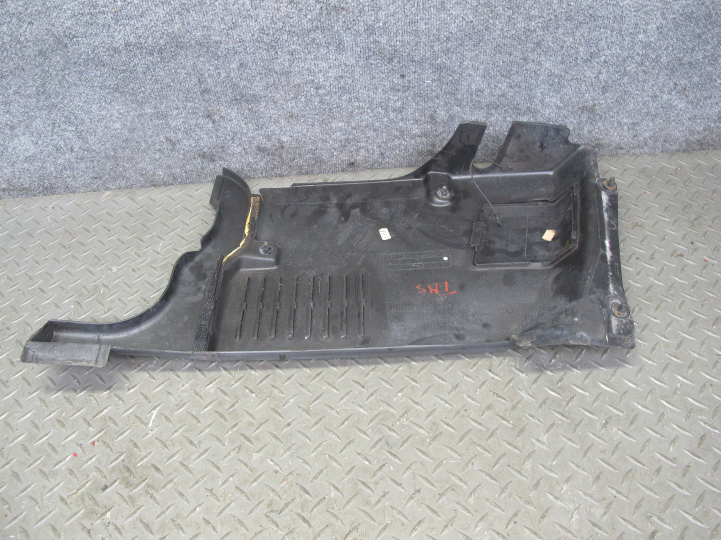 94-99 Mercedes W140 Under Hood Engine Left Trim Cover Panel 1408211938 OEM