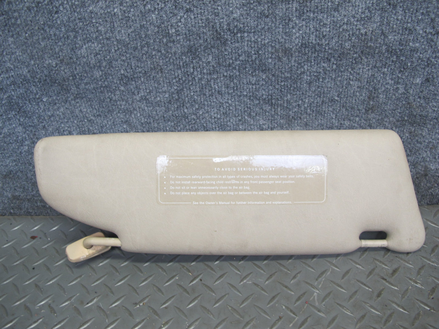 94-99 Mercedes W140 Set of 2 Front Left & Right Sun Visor OEM