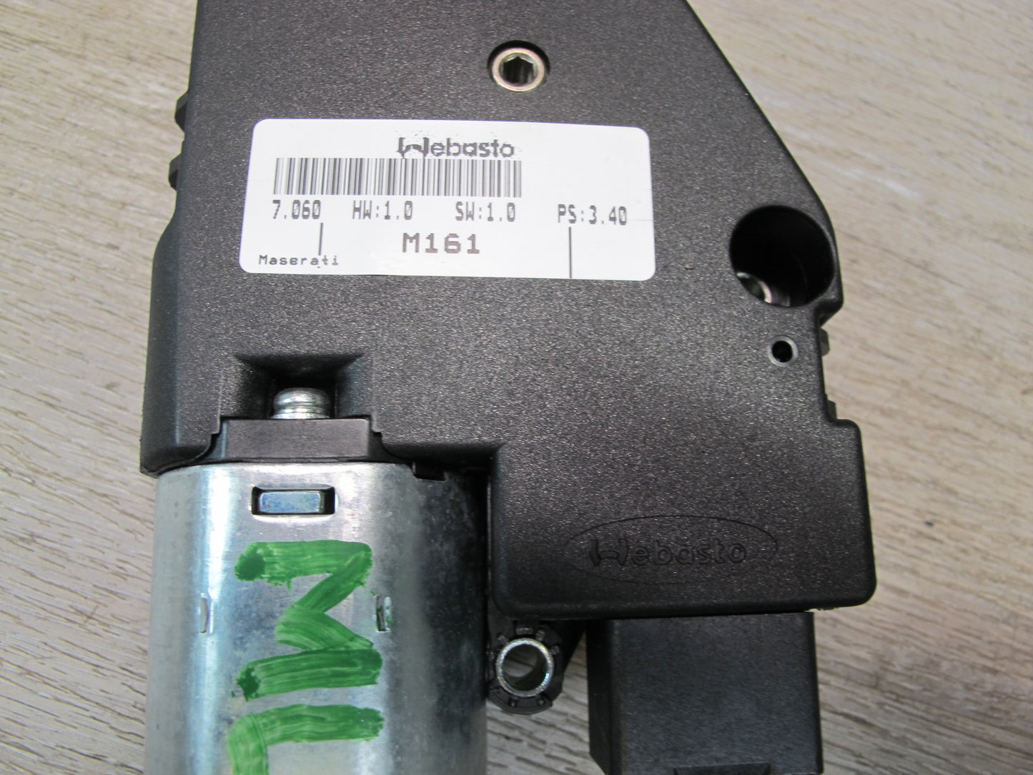 2017-2020 Maserati Levante M161 Sunroof Motor Drive Unit