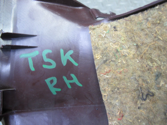 86-92 Toyota Supra MK3 Front Left & Right Kick Trim Cover Panel Set Maroon OEM