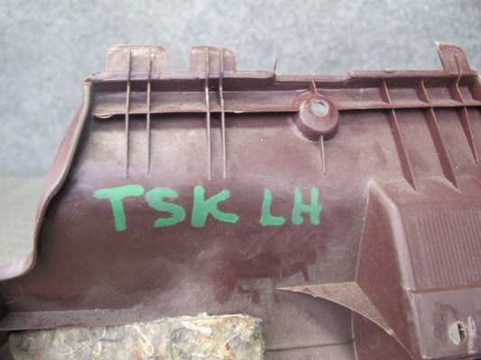 86-89 Toyota Supra MK3 Front Left & Right Lower Knee Trim Panel Set Maroon OEM