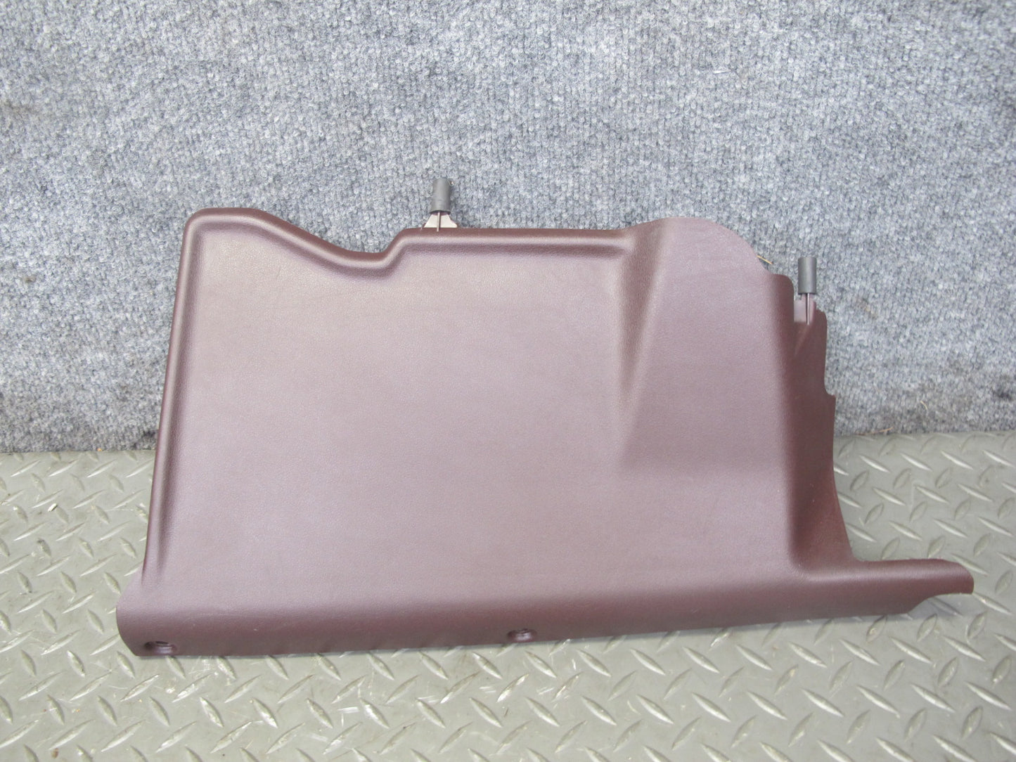 86-89 Toyota Supra MK3 Front Left & Right Lower Knee Trim Panel Set Maroon OEM