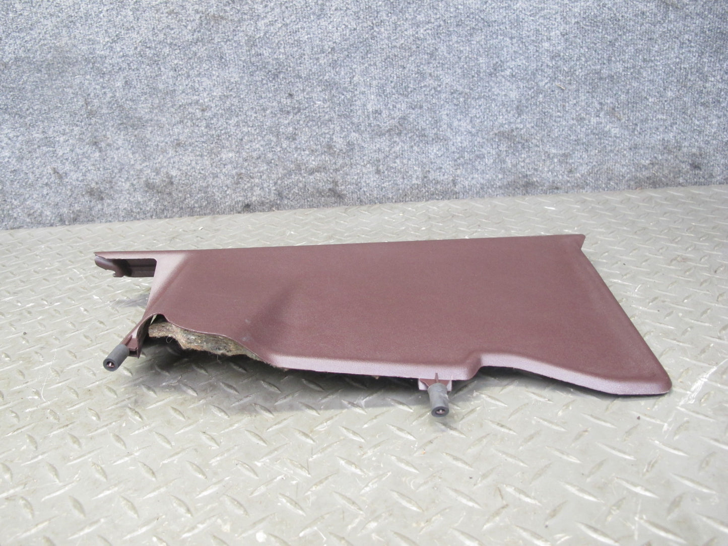 86-89 Toyota Supra MK3 Front Left & Right Lower Knee Trim Panel Set Maroon OEM