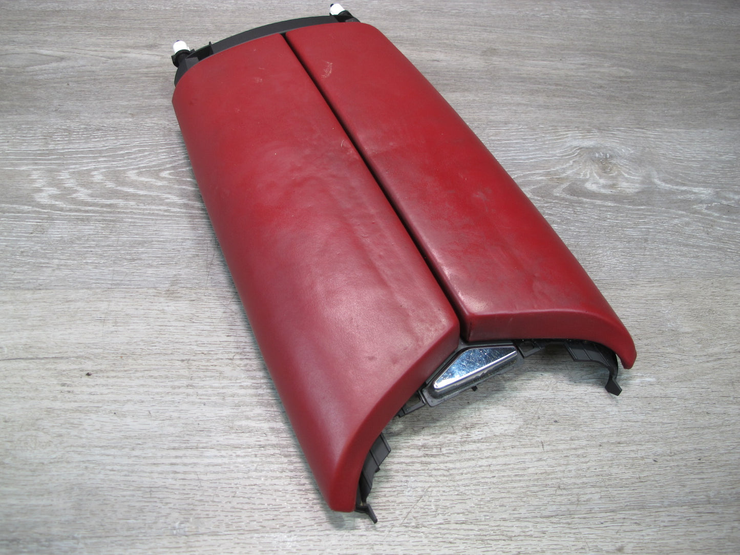 2017-2020 Maserati Levante M161 Center Console Leather Armrest Lid Cover RED