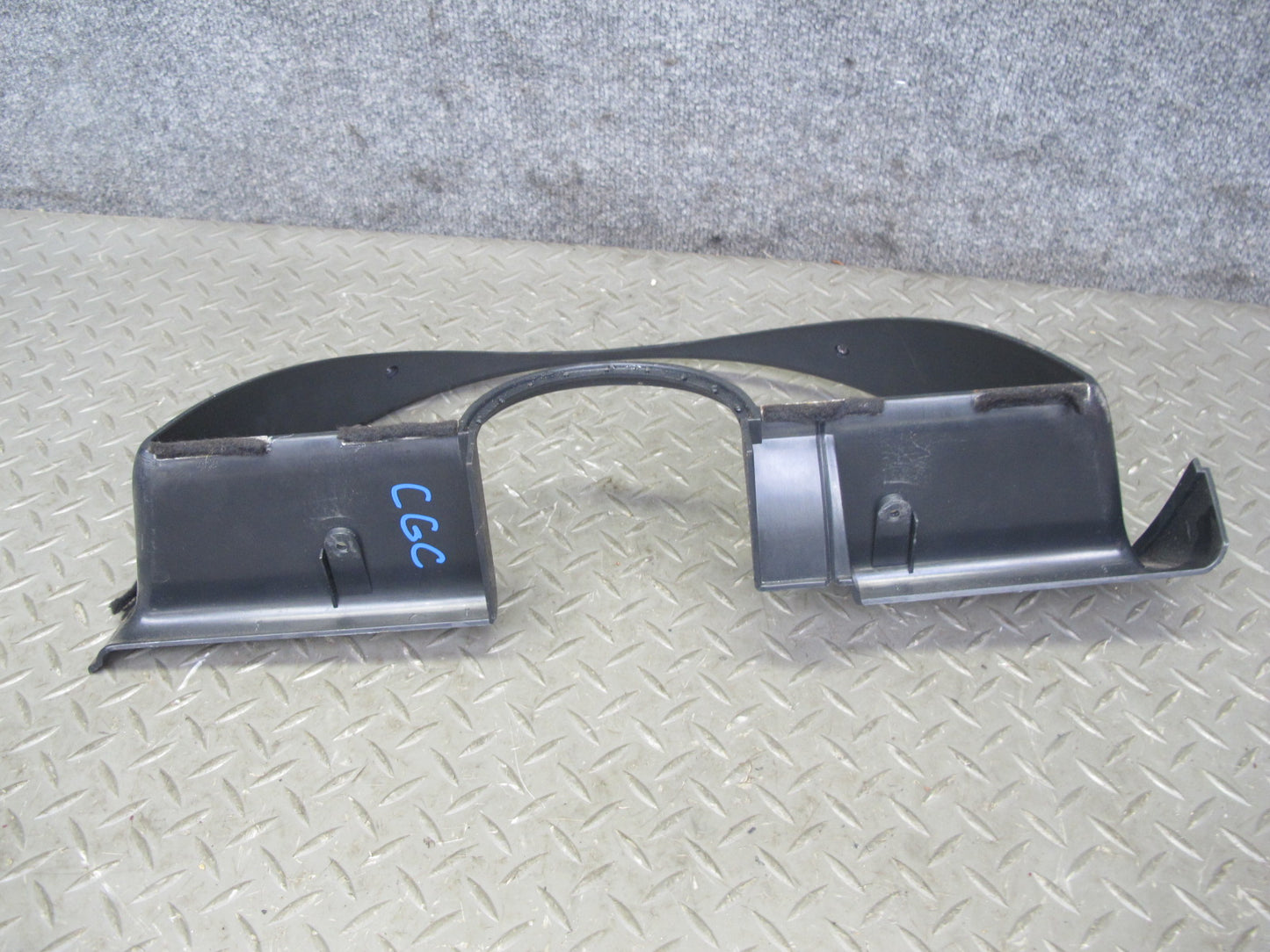 90-95 Chevrolet Corvette C4 Instrument Cluster Surround Trim Bezel Plate OEM