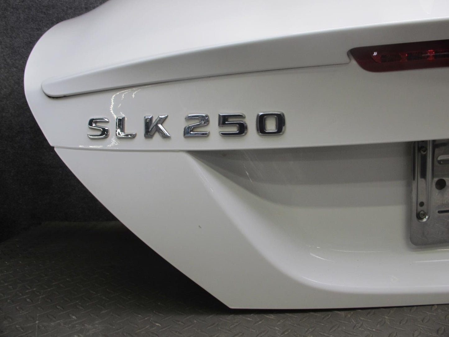 2012-2020 Mercedes R172 SLK SLC Rear Trunk Lid Deck Shell Panel White