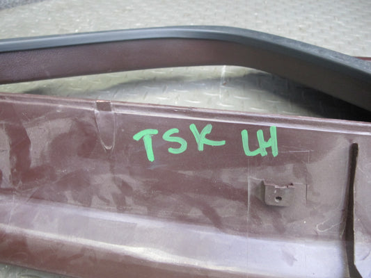 86-92 Toyota Supra MA70L Rear Quarter Window Trim Cover Panel Set Maroon OEM