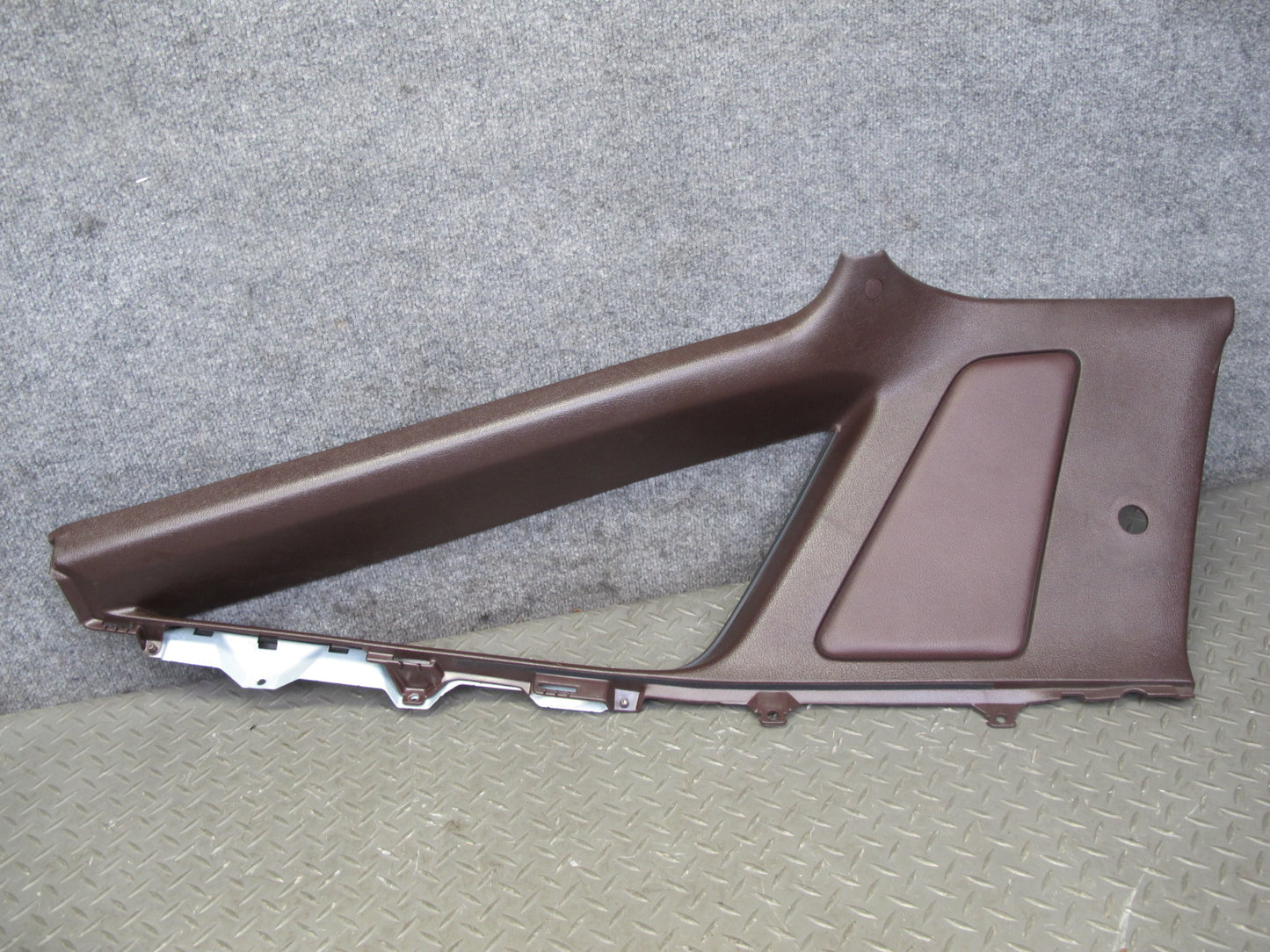 86-92 Toyota Supra MA70L Rear Quarter Window Trim Cover Panel Set Maroon OEM