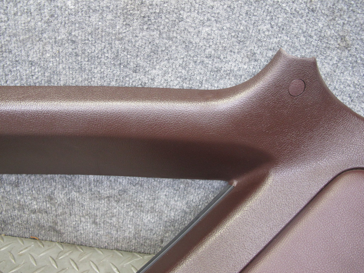 86-92 Toyota Supra MA70L Rear Quarter Window Trim Cover Panel Set Maroon OEM
