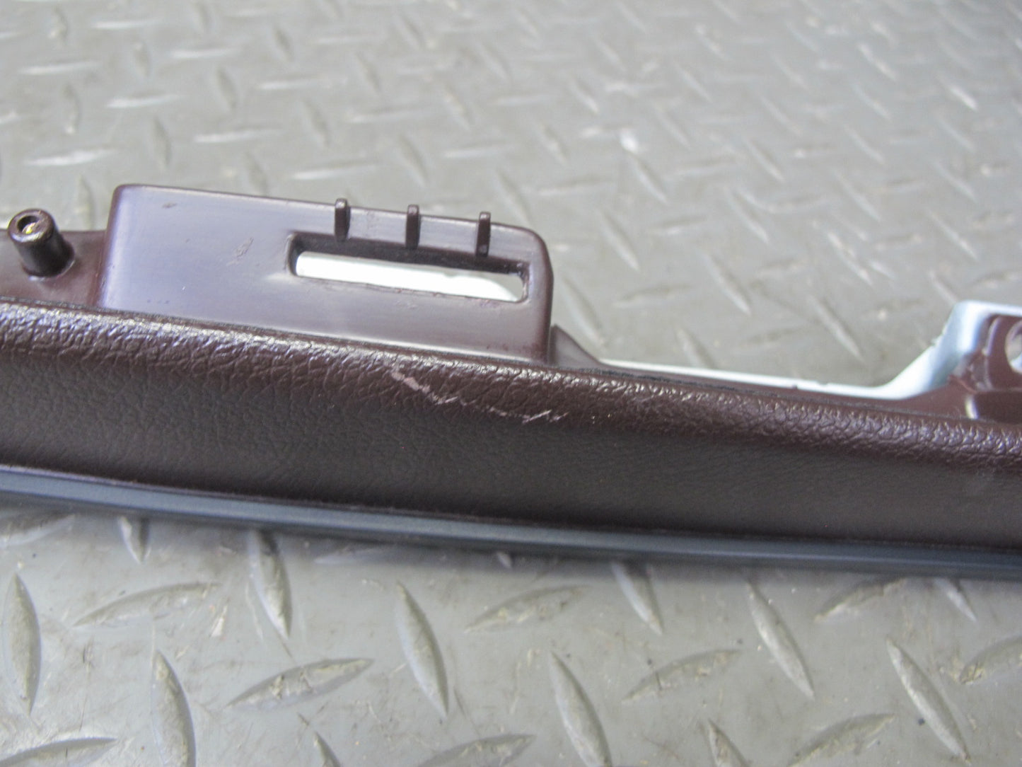 86-92 Toyota Supra MA70L Rear Quarter Window Trim Cover Panel Set Maroon OEM