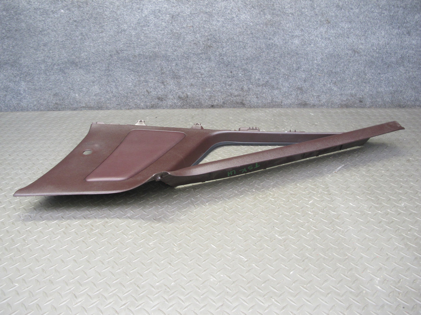 86-92 Toyota Supra MA70L Rear Quarter Window Trim Cover Panel Set Maroon OEM