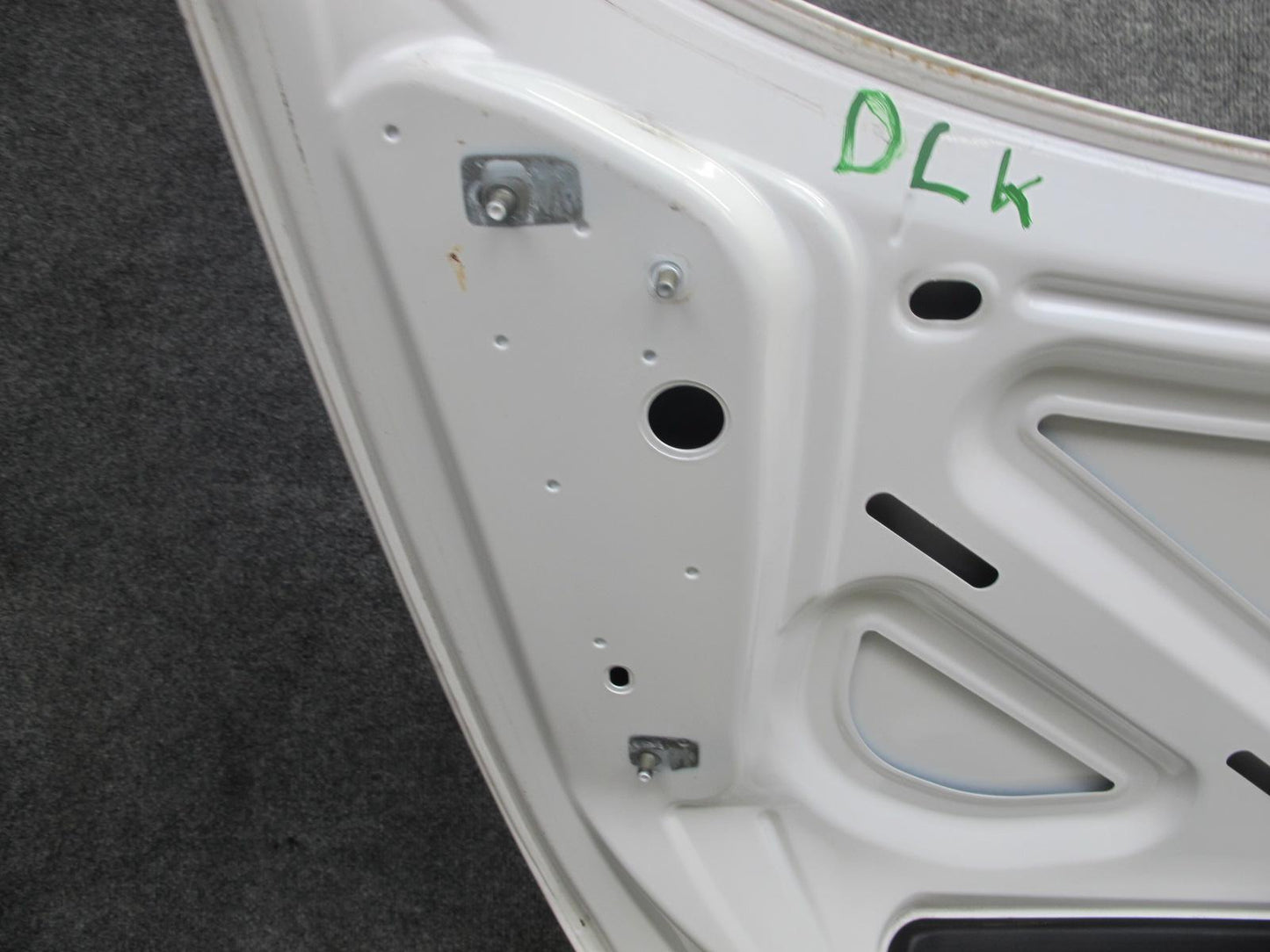 2012-2020 Mercedes R172 SLK SLC Rear Trunk Lid Deck Shell Panel White