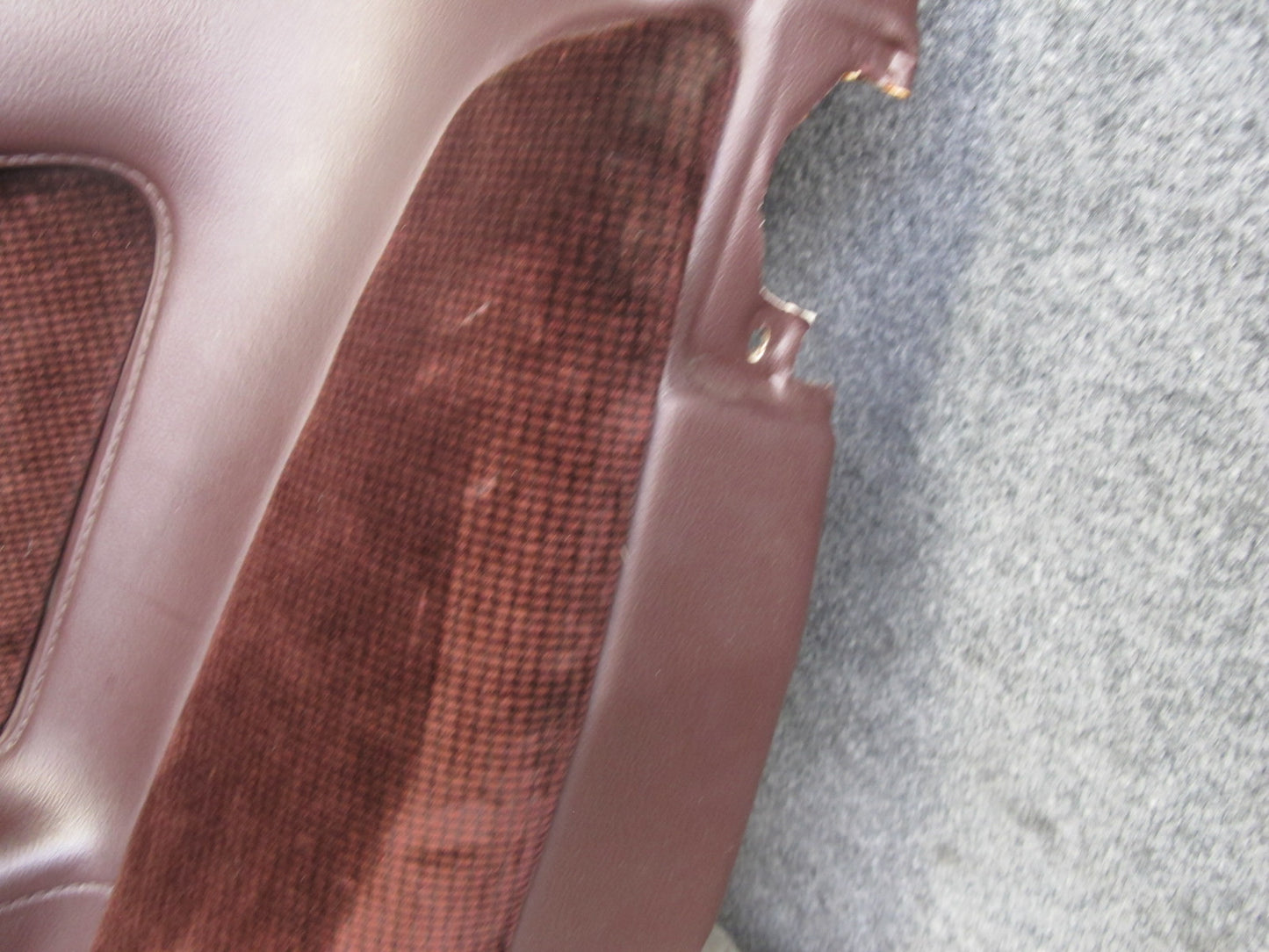 86-92 Toyota Supra MK3 Rear Quarter Interior Trim Cover Panel Set Maroon OEM