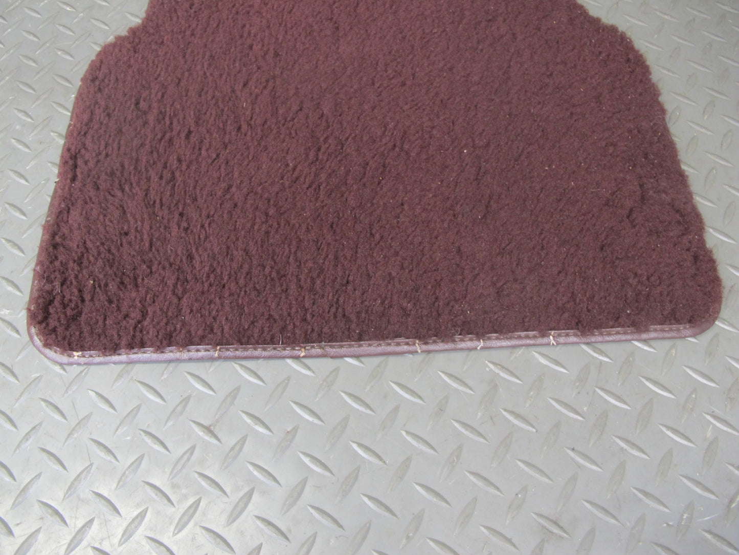 86-92 Toyota Supra MK3 Set of 2 Rear Left & Right Carpet Floor MAT Maroon OEM