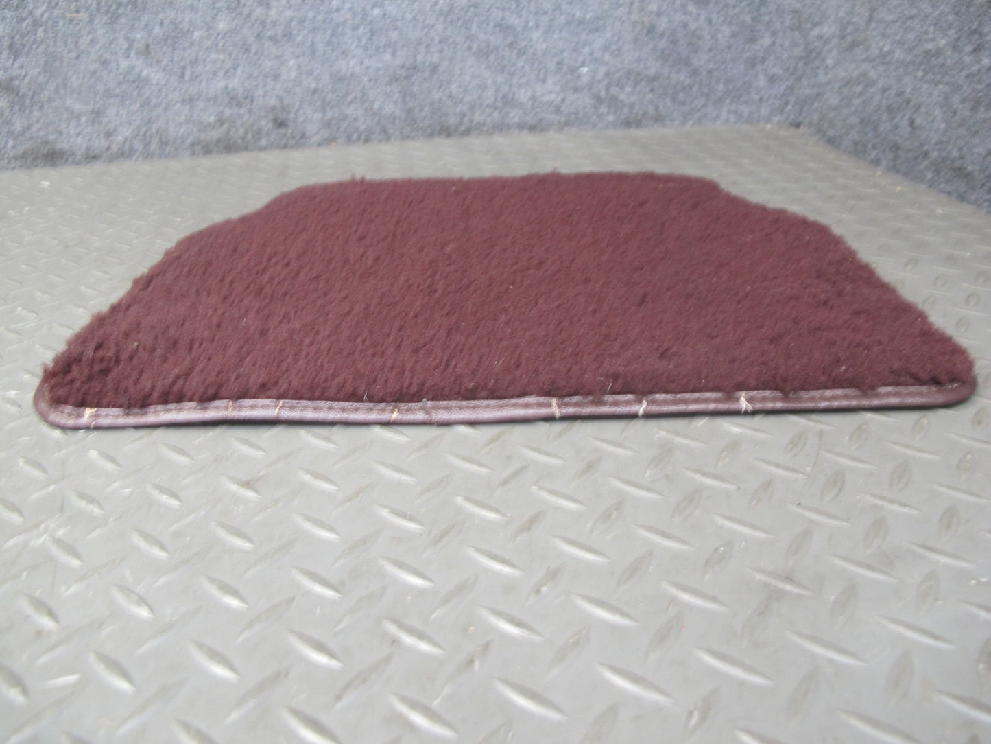 86-92 Toyota Supra MK3 Set of 2 Rear Left & Right Carpet Floor MAT Maroon OEM