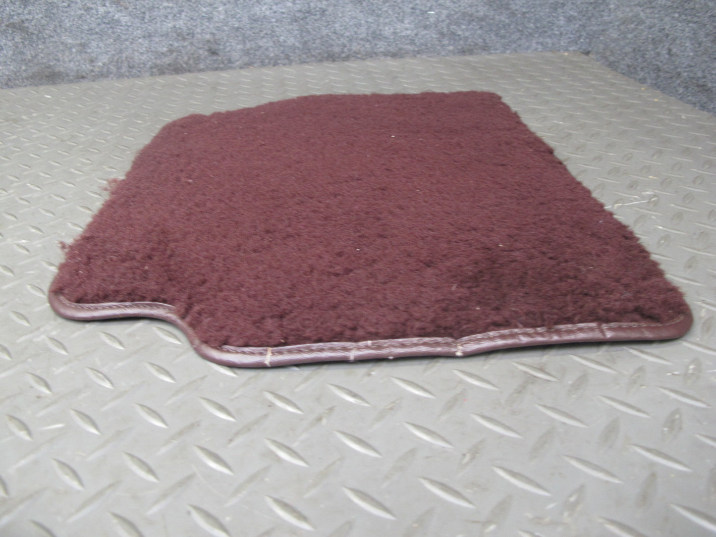 86-92 Toyota Supra MK3 Set of 2 Rear Left & Right Carpet Floor MAT Maroon OEM