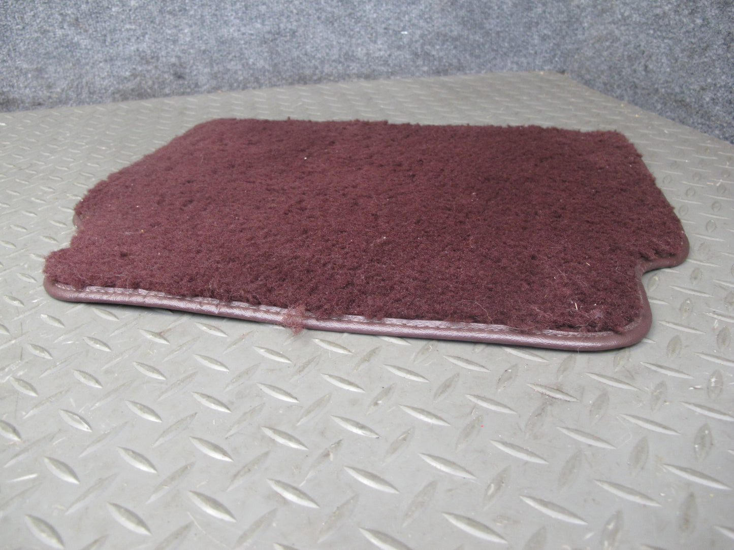 86-92 Toyota Supra MK3 Set of 2 Rear Left & Right Carpet Floor MAT Maroon OEM