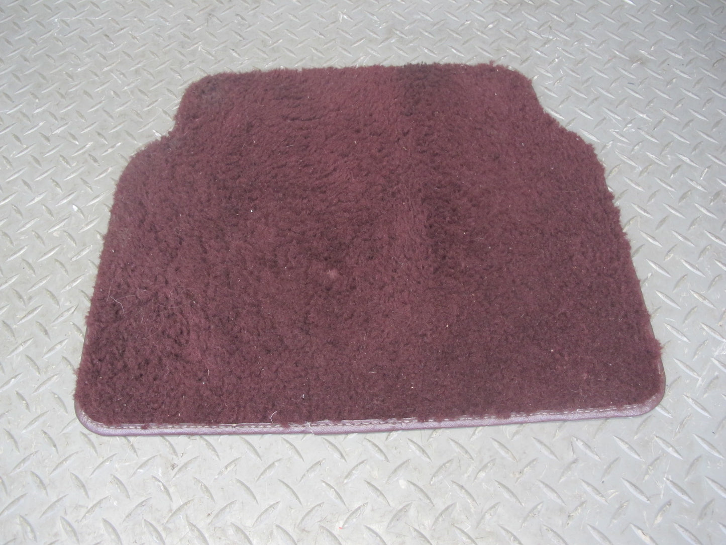 86-92 Toyota Supra MK3 Set of 2 Rear Left & Right Carpet Floor MAT Maroon OEM
