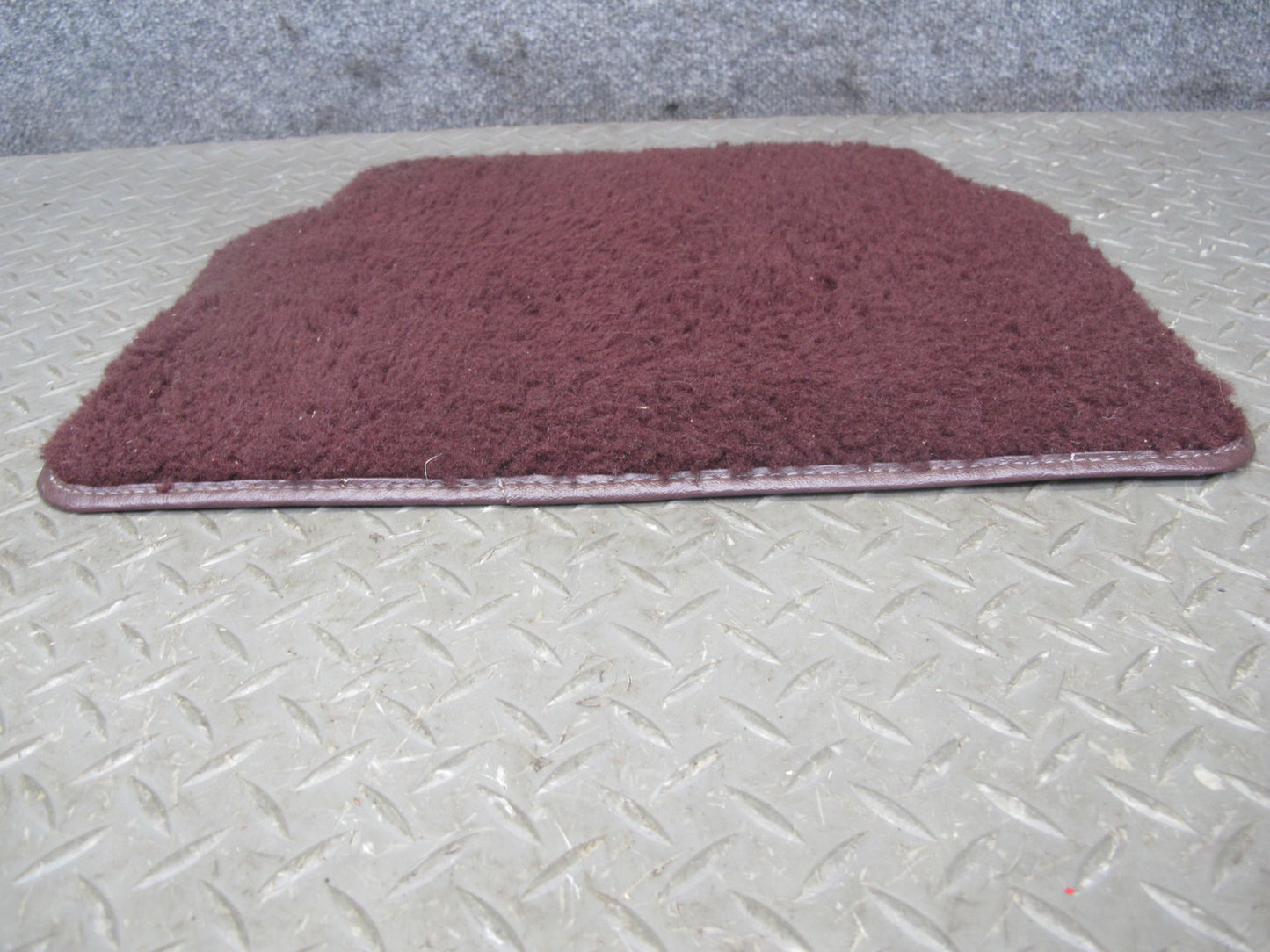86-92 Toyota Supra MK3 Set of 2 Rear Left & Right Carpet Floor MAT Maroon OEM