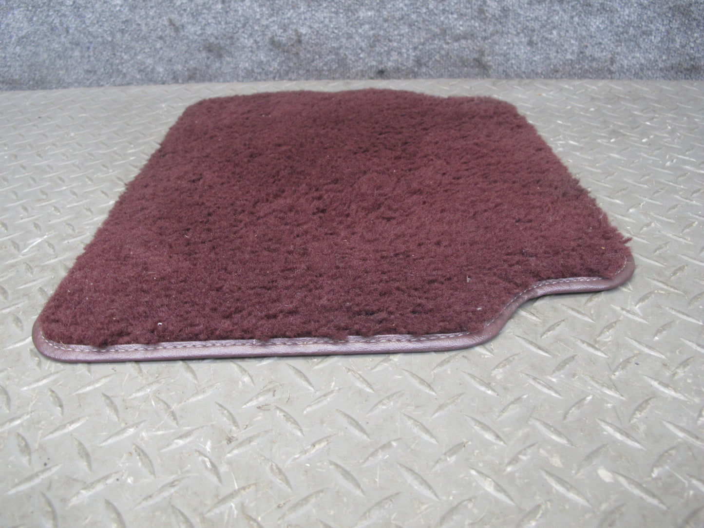 86-92 Toyota Supra MK3 Set of 2 Rear Left & Right Carpet Floor MAT Maroon OEM