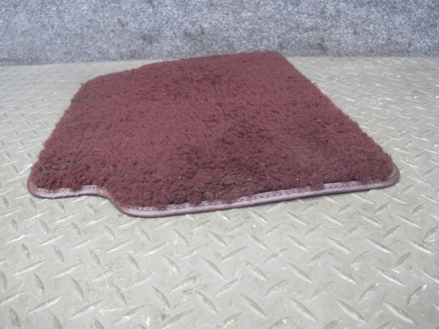 86-92 Toyota Supra MK3 Set of 2 Rear Left & Right Carpet Floor MAT Maroon OEM