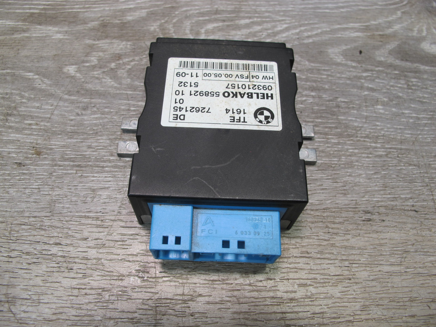 2010-2011 BMW E72 X6 Hybrid Front Fuel Pump Control Module 7262145