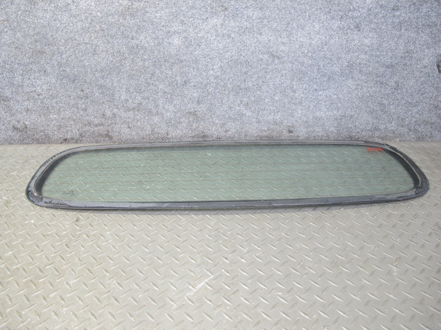 07-09 Nissan Z33 350Z Convertible Rear Back Soft TOP Heated Glass Window OEM