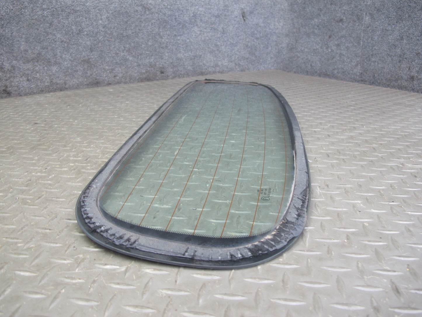 07-09 Nissan Z33 350Z Convertible Rear Back Soft TOP Heated Glass Window OEM