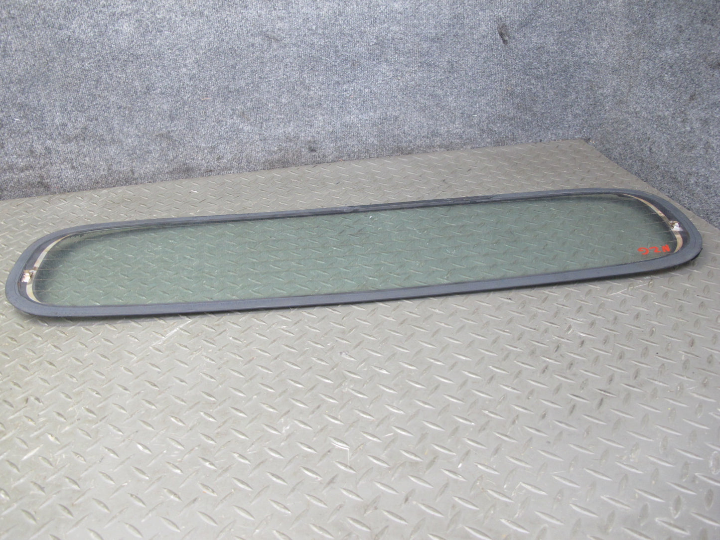 07-09 Nissan Z33 350Z Convertible Rear Back Soft TOP Heated Glass Window OEM