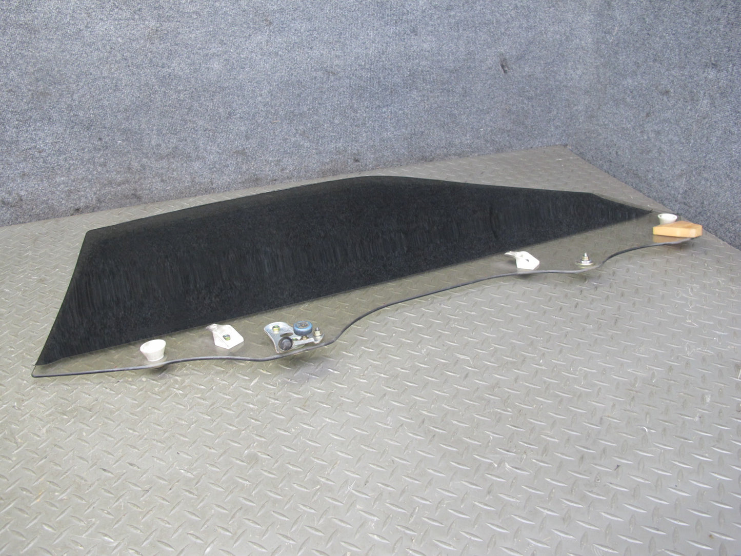 86-92 Toyota Supra MA70L Left Driver Door Glass Window Tinted OEM