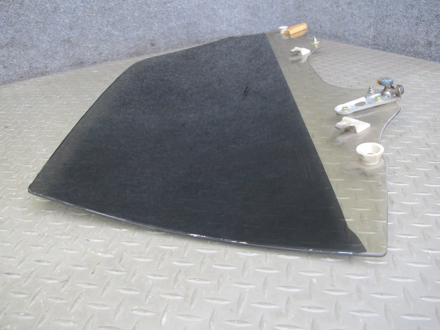 86-92 Toyota Supra MA70L Left Driver Door Glass Window Tinted OEM