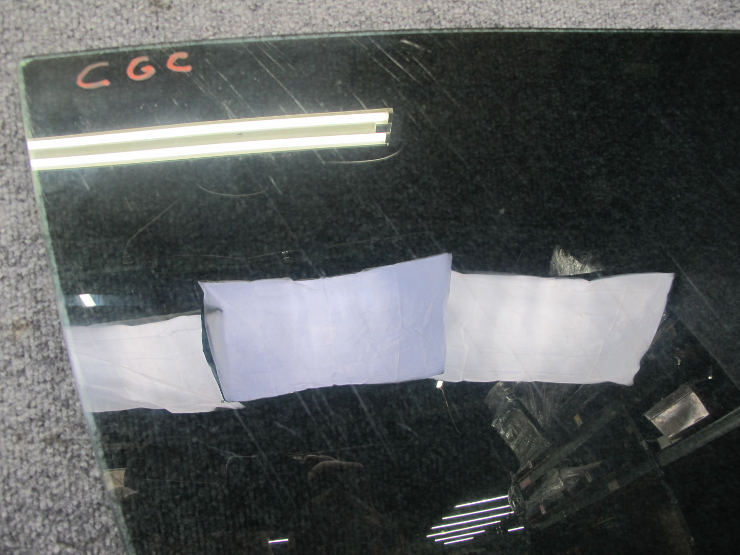 91-96 Chevrolet Corvette C4 Right Passenger Door Glass Window Tinted OEM