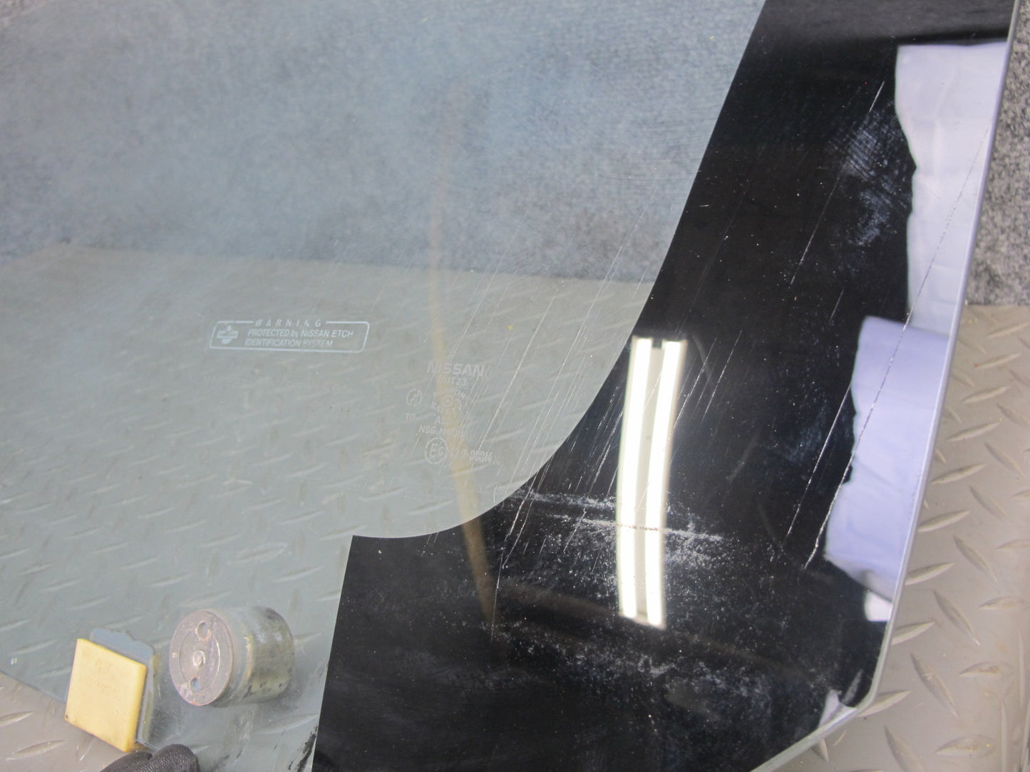 90-95 Nissan Z32 300ZX Coupe 2+0 Left Driver Door Glass Window OEM