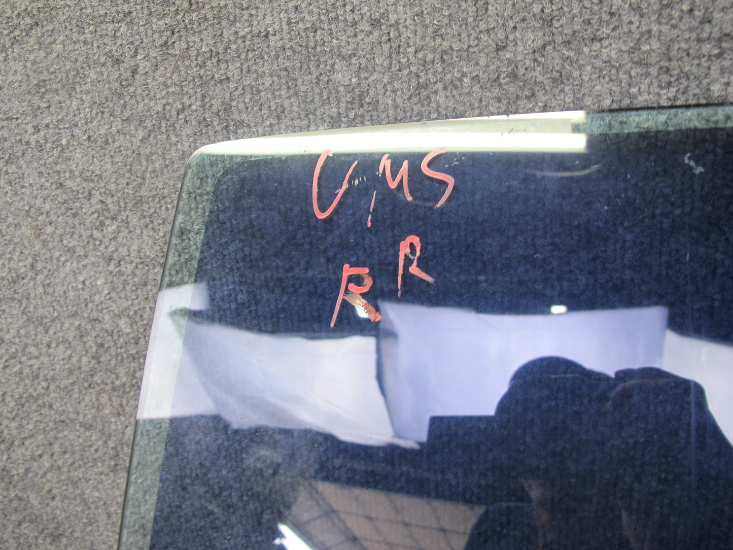 86-91 Mercedes W126 Rear Right Door Glass Window Tinted OEM
