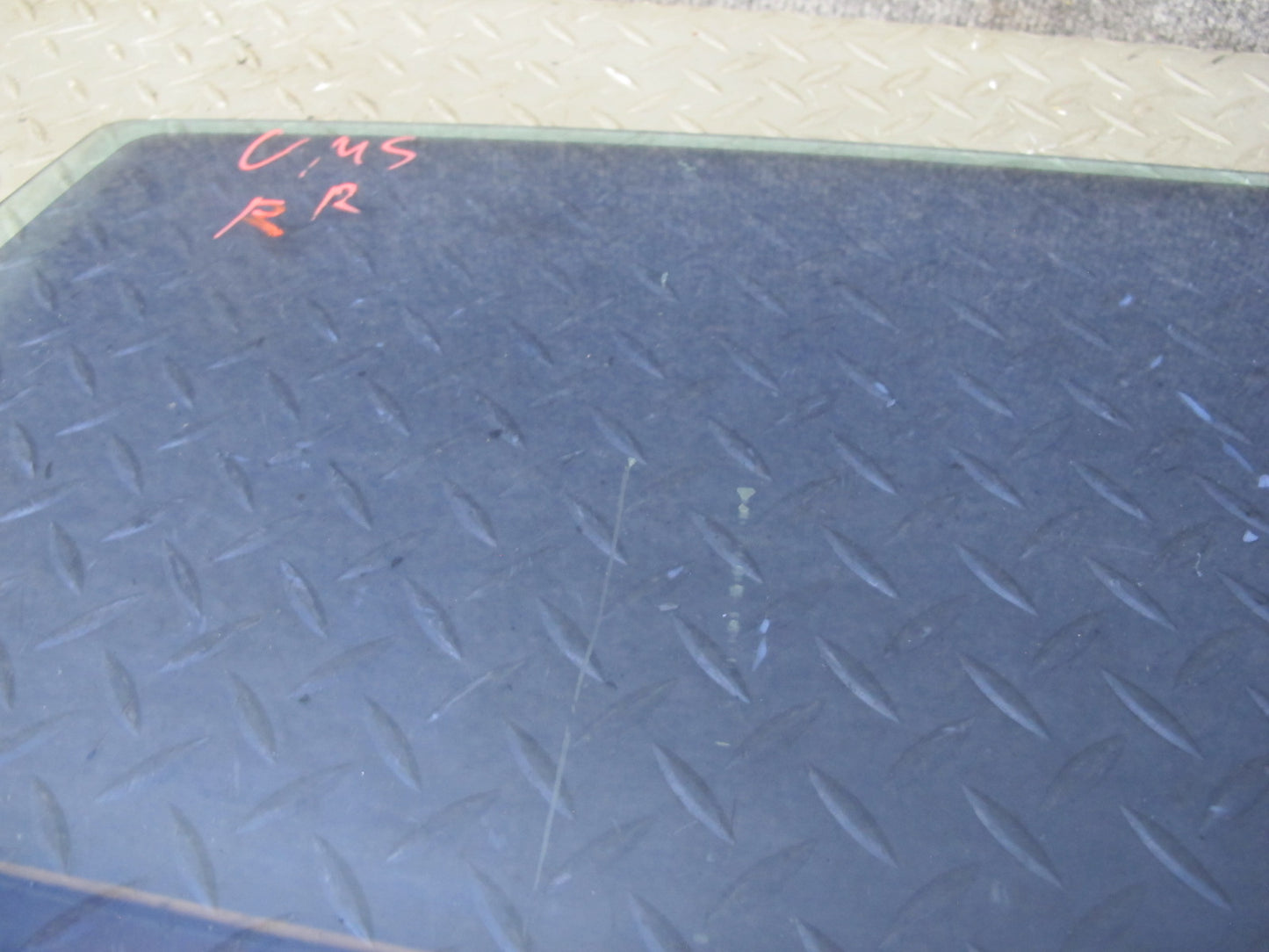 86-91 Mercedes W126 Rear Right Door Glass Window Tinted OEM
