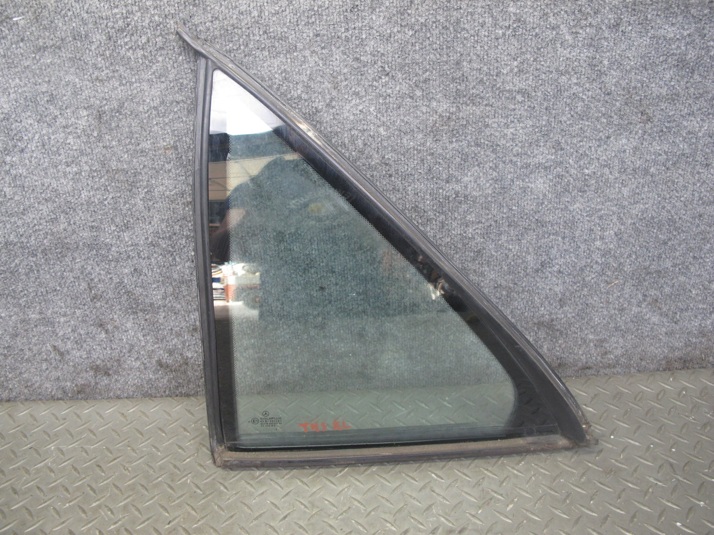 94-99 Mercedes W140 S-class Rear Left Door Quarter Corner Glass Window OEM