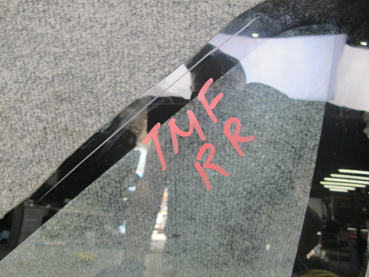 85-89 Toyota MR2 AW15 Rear Right Quarter Window Glass w Molding OEM