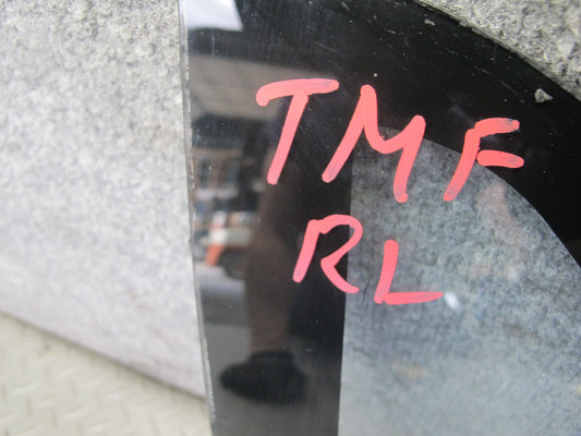 85-89 Toyota MR2 AW15 Rear Left Quarter Window Glass w Molding OEM