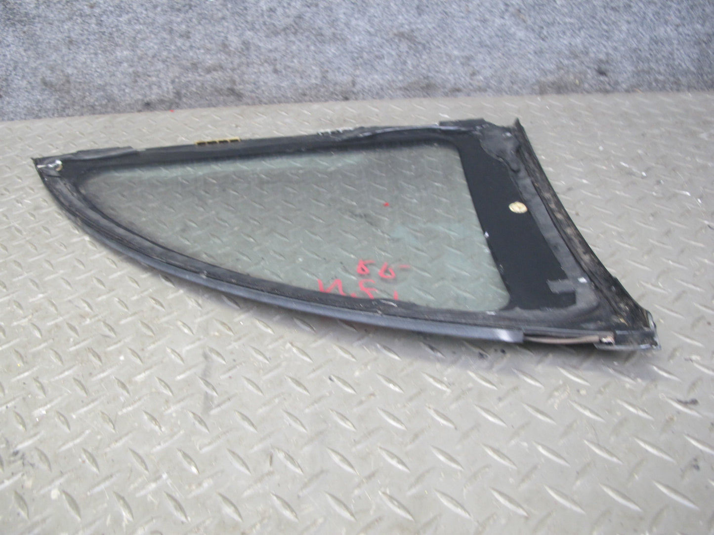 90-95 Nissan Z32 300ZX Coupe 2+2 Rear Right Quarter Glass Window OEM
